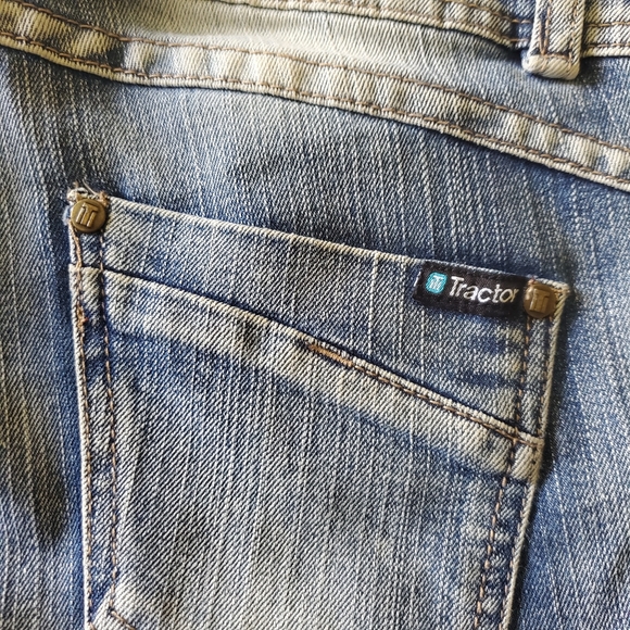 Tractor Skinny High Waisted Blue Jean Size 9 - Picture 6 of 7